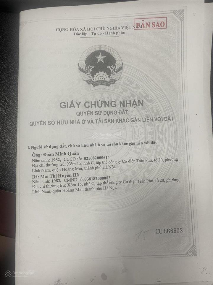 Cho thuê nhà riêng số 26 ngõ 479/53 lĩnh nam (0913 224 ***)