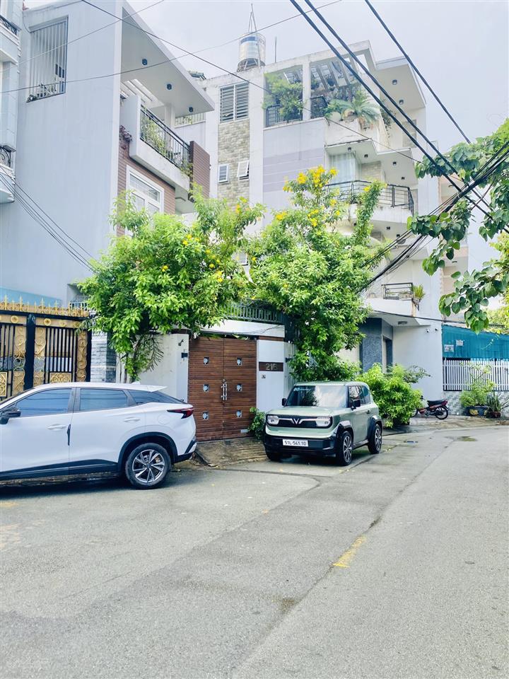 Nhà 4 tầng thạnh mỹ lợi, quận 2  ô tô 7 chỗ đậu trong nhà  giá 9,5 tỷ