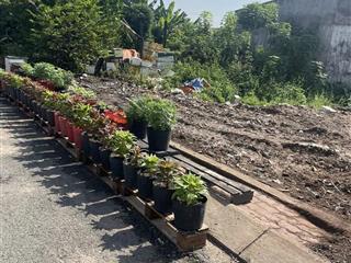 Bán đất mặt tiền 5x20m giá 4,5 tỷ Đường Đông Thạnh 7-1