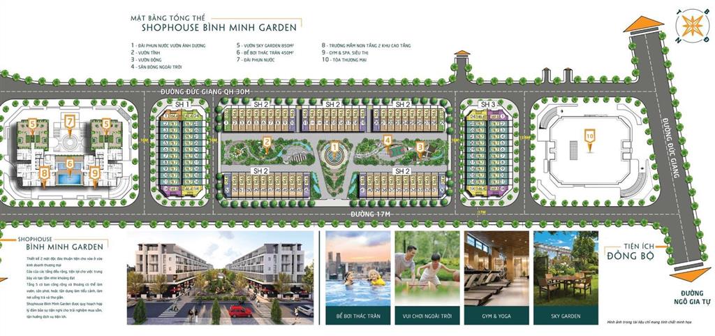 Bán biệt thự sh324, bình minh garden, 35 tỷ, dtsd 147.2m2, giá siêu tốt!
