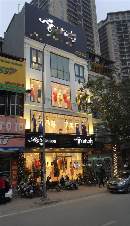 Lô góc  6 tầng  3 mặt thoáng, view hồ. vỉa hè bóng đá. sẵn dòng tiền 150tr/ tháng. giá 5x tỷ