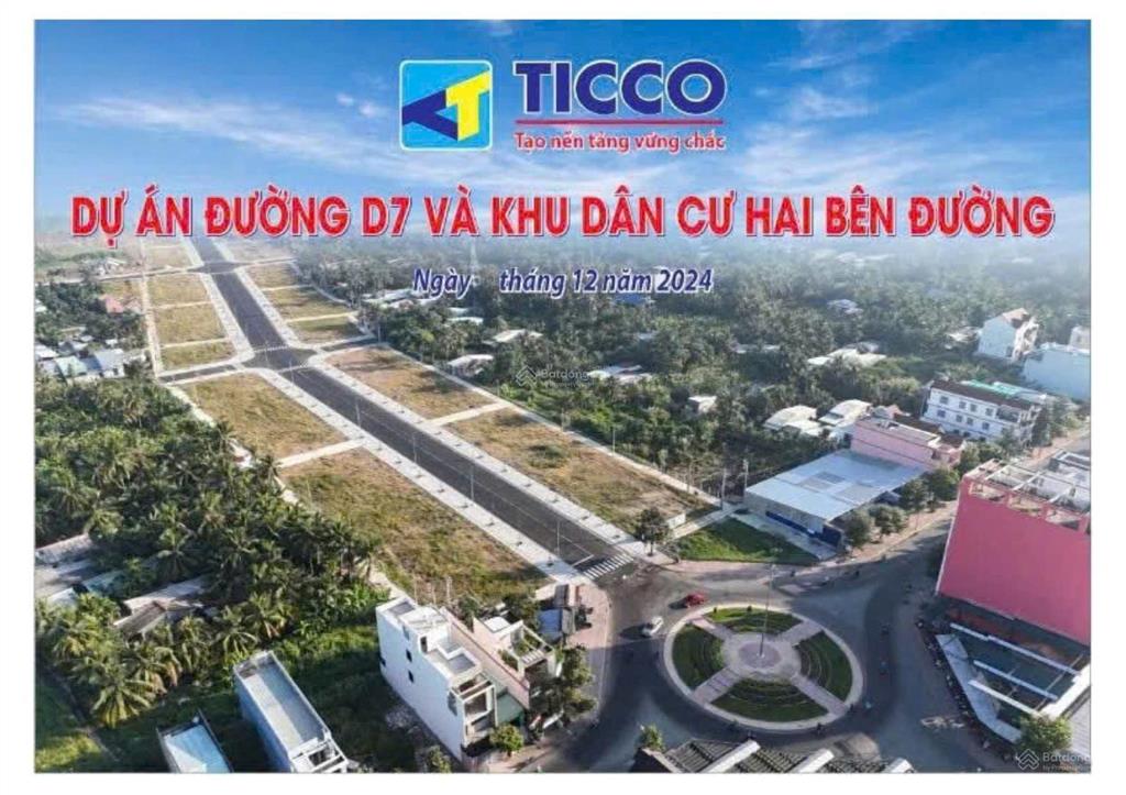Bán đất nền dự án tại đường d7, xã trung an, tp. mỹ tho, 3,9 tỷ, 100m2