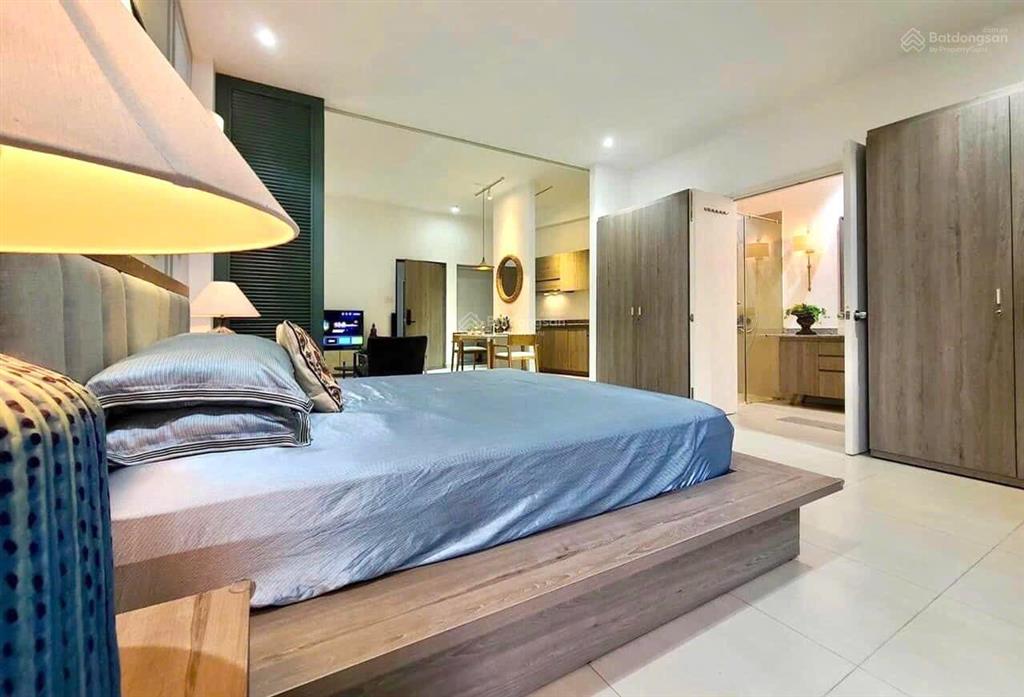 Căn hộ 1 pn mới full nội thất cao cấp, tiện nghi | thang máy  hầm xe đầy đủ, ngay cầu ông lãnh