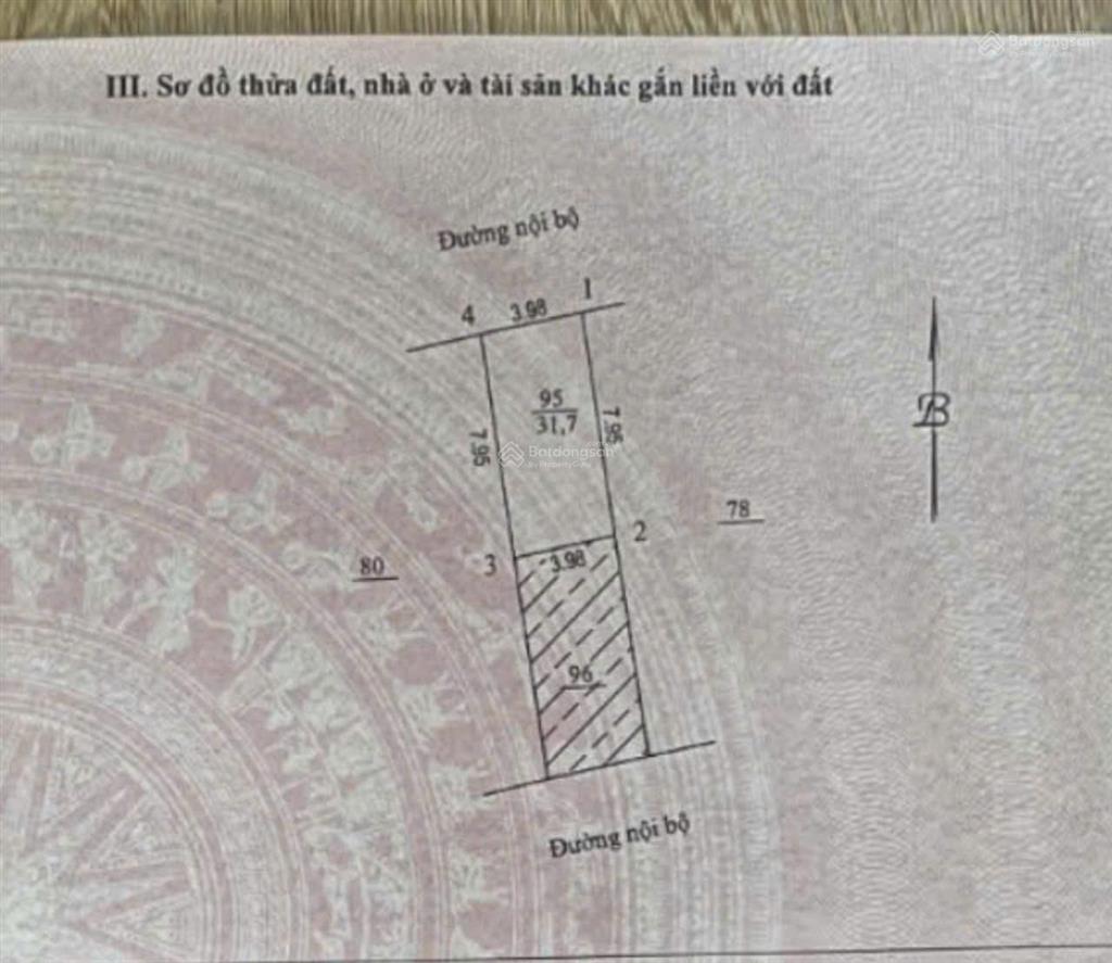 Bán đất 32m phân lô quân đội tây tựu thẳng lên cầu thượng cát giá 5,x tỷ
