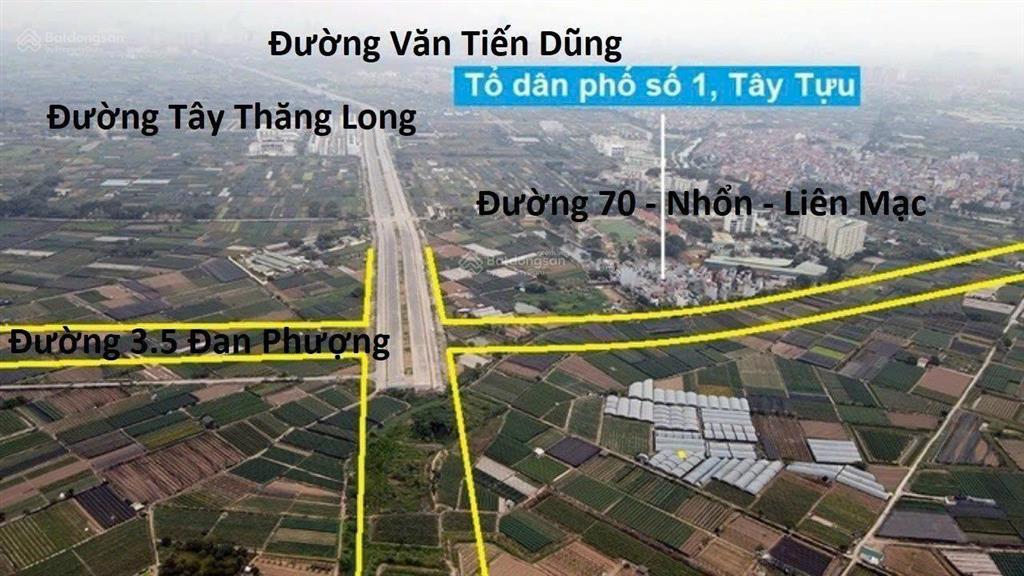Bán đất 32m phân lô quân đội tây tựu thẳng lên cầu thượng cát giá 5,x tỷ