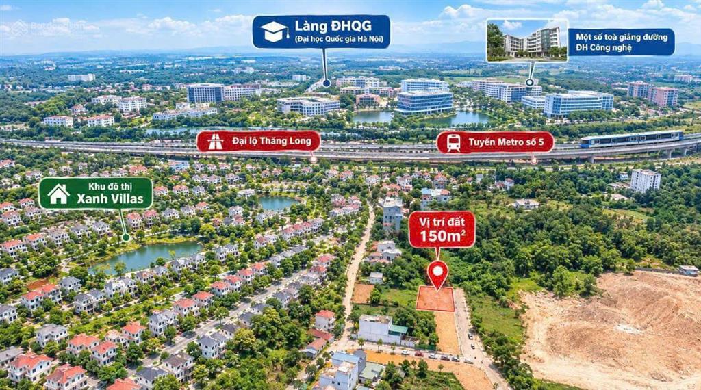 515m/150m thổ cư đối diện đhqg, cạnh ga metro chỉ 16 triệu/m