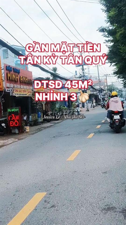 🚘SÁT HẺM XE HƠI, GẦN MẶT TIỀN TÂN KỲ TÂN QUÝ