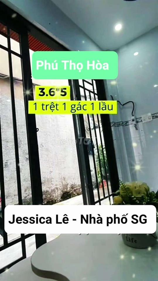 VF3 ĐỔ CỬA, 2 TẦNG KIÊN CỐ, SINH LỜI NGAY, GIỮA CHỢ VẢI PHÚ THỌ HÒA TT