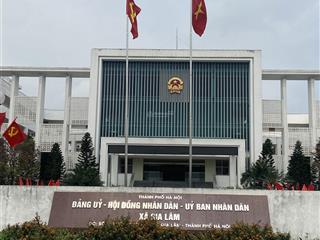 Bán đất trung tâm trâu quỳ, dt 44m2, cạnh trường đhnn1, công viên gia lâm
