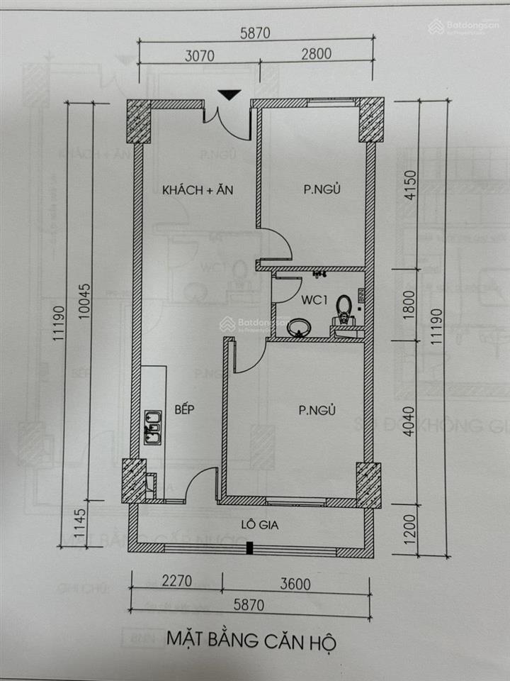 Bán căn hộ 187 nguyễn lương bằng 2pn 1wc tt 66m2 giá 5,3 tỷ 0976633 bay tam nam