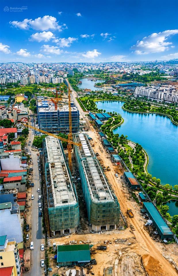 Hết thật rồi! chỉ còn hiếm có 1 lô view hồ điều hòa tđc ngọc thụy! dt 86m  mt 4.6m  đường