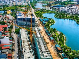 Hết thật rồi! chỉ còn hiếm có 1 lô view hồ điều hòa tđc ngọc thụy! dt 86m  mt 4.6m  đường
