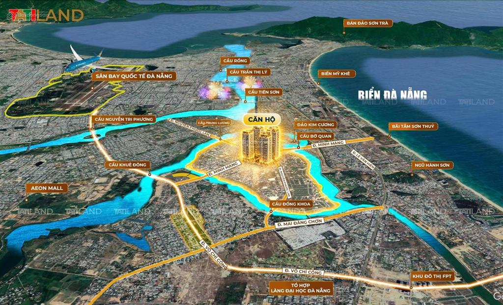 Căn hộ hòa quý của sun group  giao lộ nguyễn phước lan & minh mạng