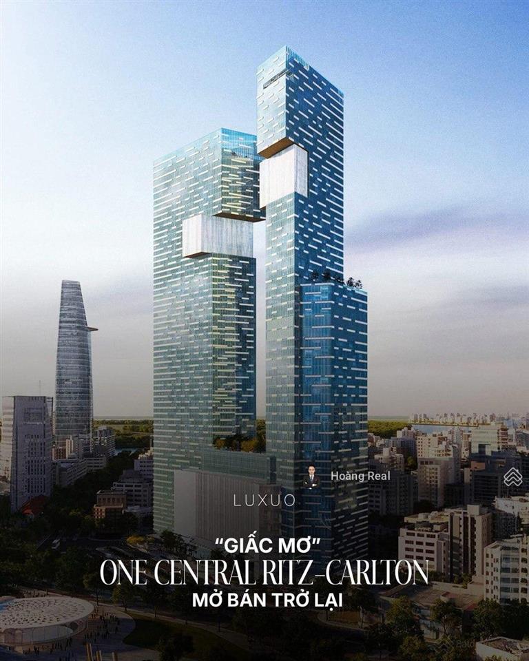 Suất ngoại giao  căn hộ the ritz  carlton  dự án one central saigon (mở bán nhịp đầu) q1/2026