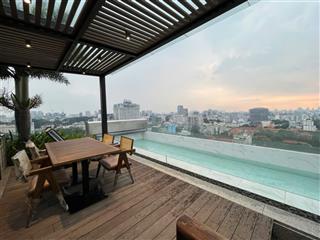Bán gấp penthouse sky villa 3 tầng duy nhất tại trung tâm tphcm. diện tích lên đến ~520m2