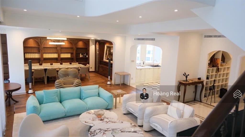 Duy nhất! căn penthouse 3 tầng  460m2  bàn giao full nội thất cao cấp  view ôm trọn thanh đa