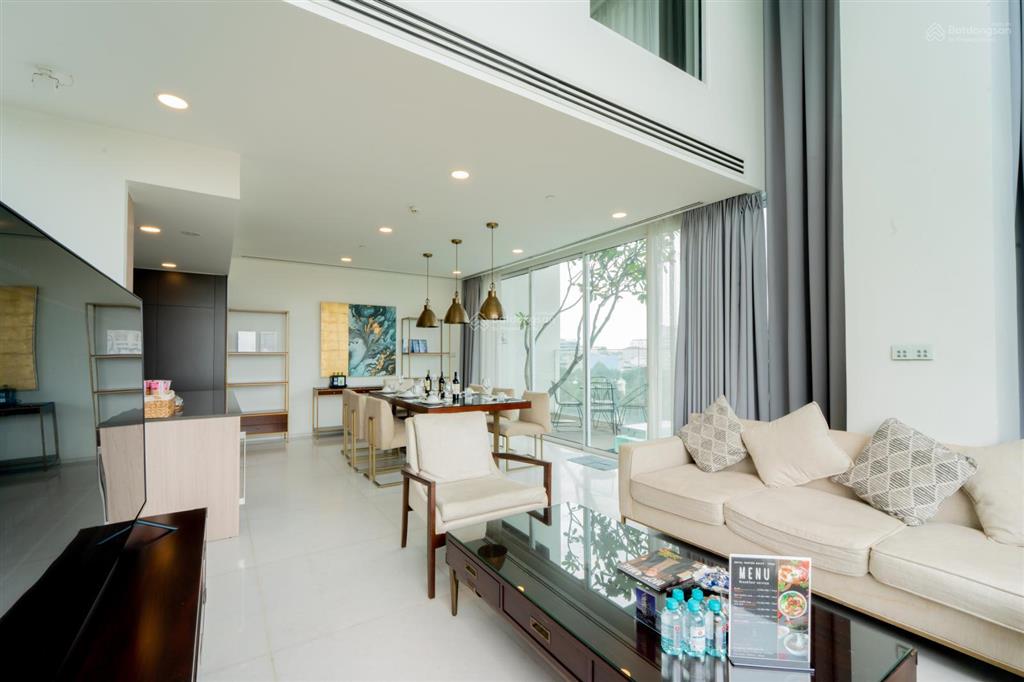 Độc quyền! căn hộ sky duplex 4pn 7m  diện tích lên đến 209m2  thang máy riêng  ngay hồ con rùa
