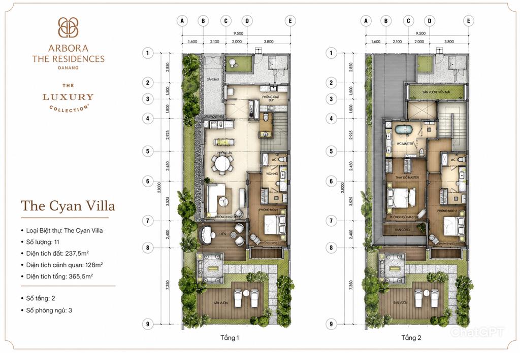 Mở bán căn suất ngoại giao dự án the residences at arbora danang  bàn giao full nt