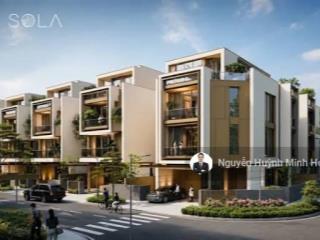 Suất ngoại giao ck 18% biệt thự sola compound 3 mặt sông tại the global city.  trực tiếp cđt
