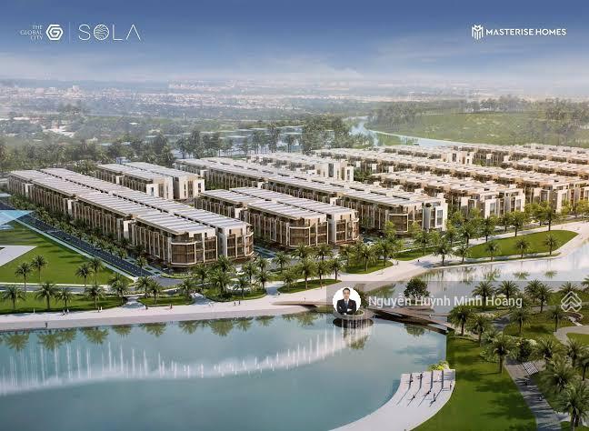 Suất ngoại giao ck 18% biệt thự sola compound 3 mặt sông tại the global city.  trực tiếp cđt