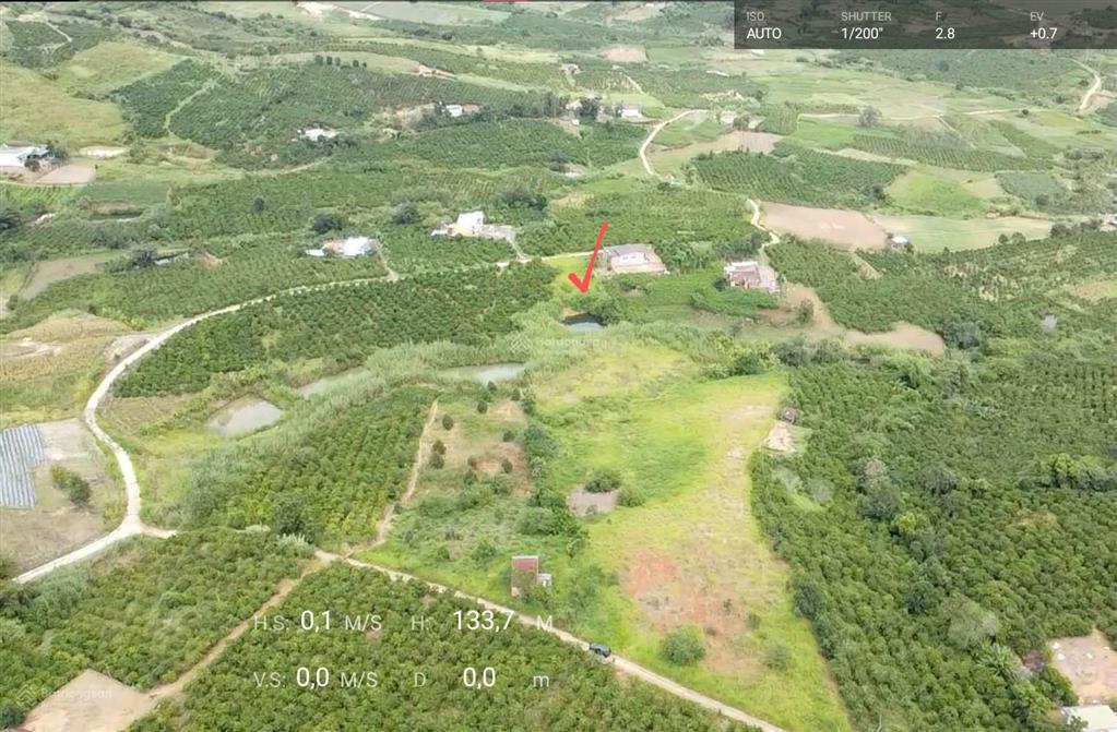 Bán đất 1.670m2 đất vườn có 200m2 thổ cư tại tân hà, lâm hà, lâm đồng, giá chỉ 870tr