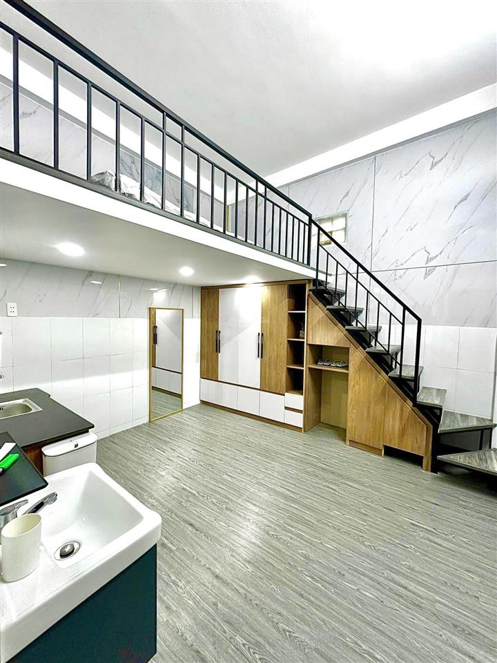 Cho thuê căn hộ duplex siêu rộng 38m² | gần đại học luật, nttu, đh văn lang | nhà mới