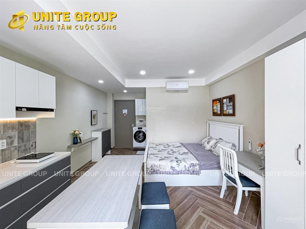 Căn hộ 1pn ban công full nội thất cao cấp, máy giặt riêng thang máy gần toà nhà viettel