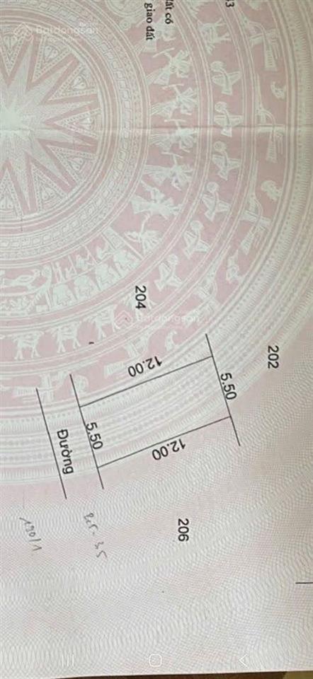 Bán đất tại đan kim, 3,02 tỷ, 66 m2, mặt tiền 5,5m