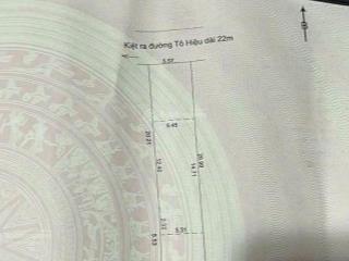 Bán lô đất kiệt ô tô đường tô hiệu, hoà minh, đà nẵng