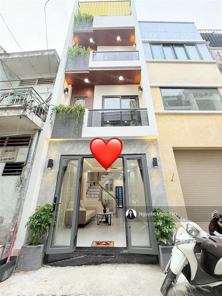 Hẻm xe hơi thông, phan văn trị, 4x10, 4 tầng, hơn 6 tỷ tl