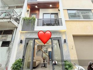 Hẻm xe hơi thông, phan văn trị, 4x10, 4 tầng, hơn 6 tỷ tl
