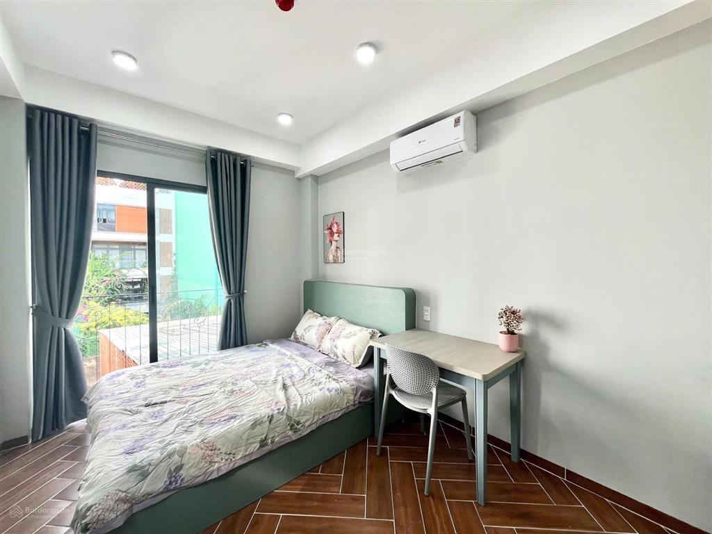 Căn hộ studio ban công full nội thất cao cấp máy giặt riêng đường số 77 tân quy, gần lotte mart q7