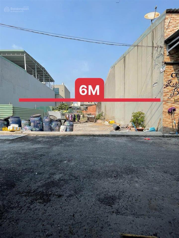 Đất ngộp giảm 700tr gần siêu thị go đông hòa, tp hcm dt đẹp 148m2 mặt tiền ngang 6m giá 4,8 tỷ