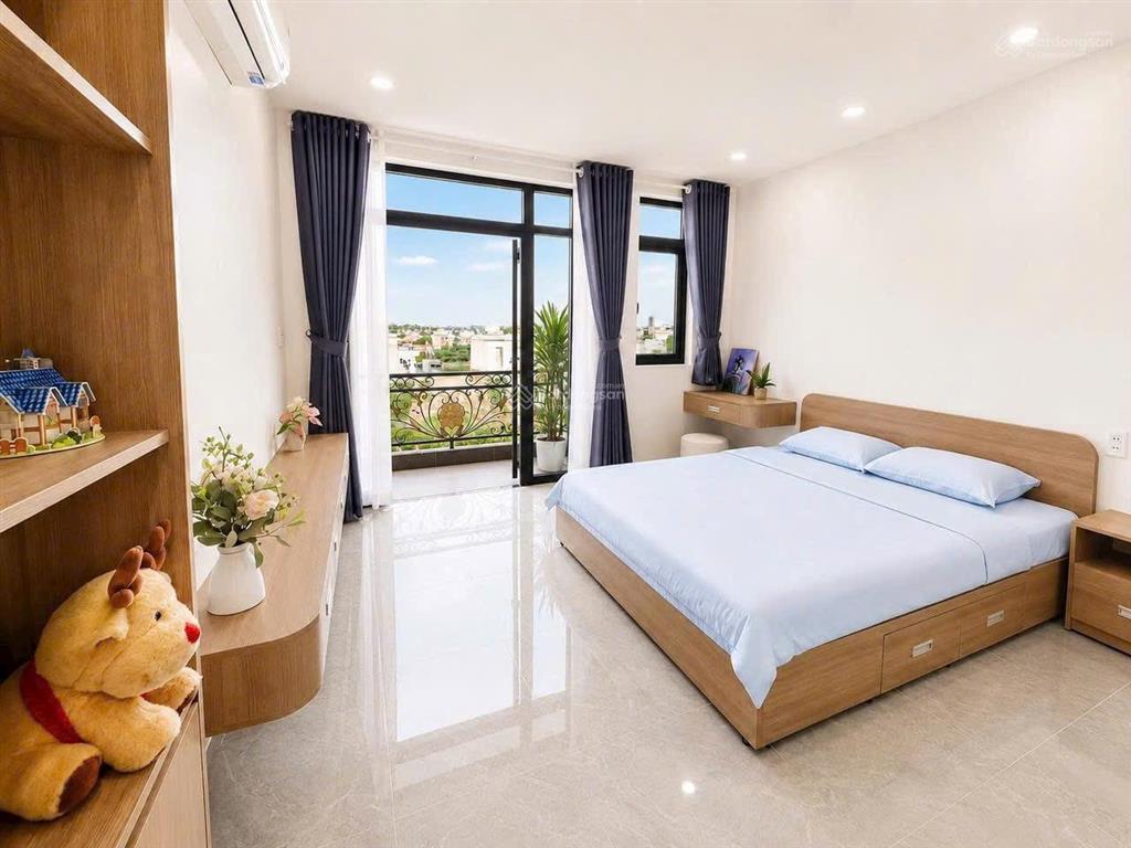 Cho thuê căn hộ dịch vụ 1pn + 1pk, ban công riêng full nội thất ngay vườn lài an phú đông