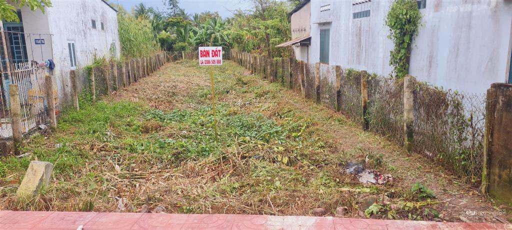 Đất chính chủ mặt tiền đường 909b  phường phước hậu, vĩnh long, 400m2