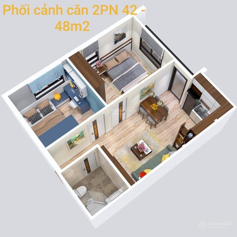 Nhà ở xã hội thăng long, mặt tiền ql 13, tp hcm, kế bên kdl đại nam, 2 pn, 42m2