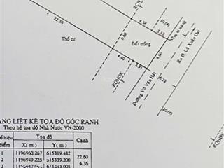 Đất mặt tiền đường võ văn hát 6,6m x 29m giá 12,9tỷ