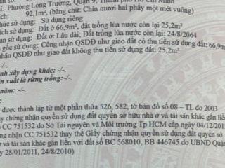 Bán đất mặt tiền võ văn hát giá 7tỷ, khu vực xây dựng cao