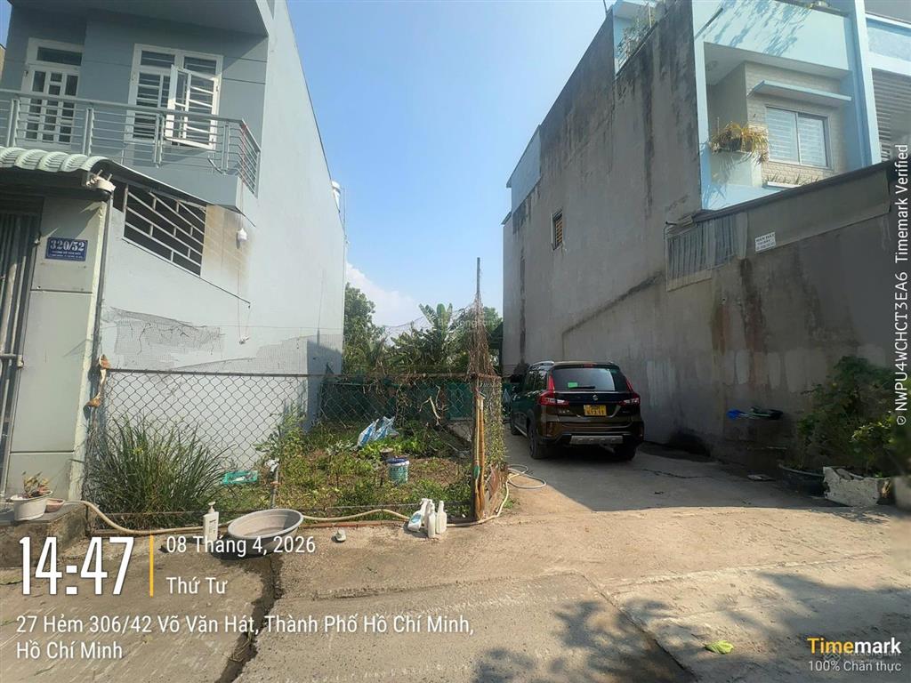 Lô đất đường võ văn hát, ngang 8m, ngay đại học ufm