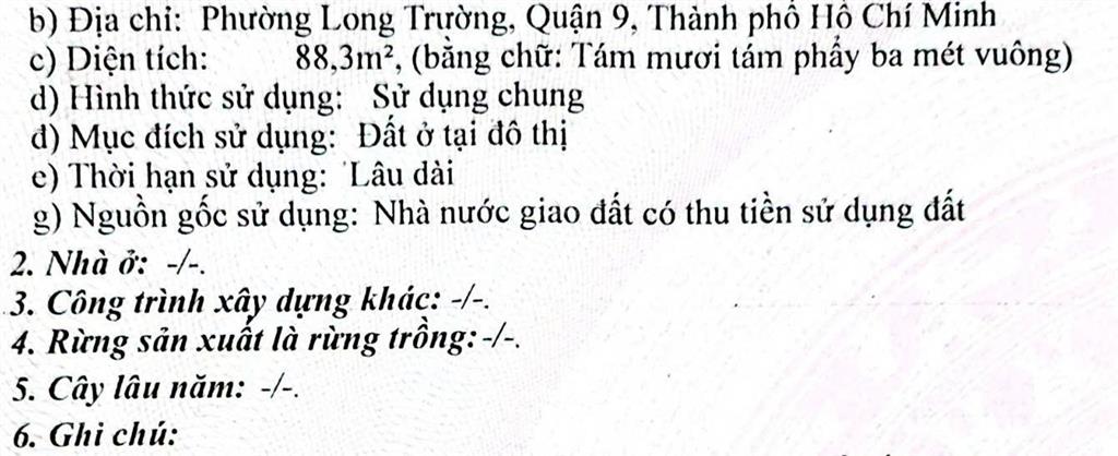 Bán lô góc 2 mặt tiền võ văn hát. giá 4,1 tỷ