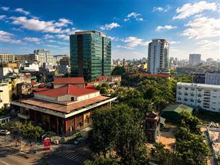 Cho thuê tòa nhà 124 kim mã ba đình 265m2, 9 tầng, 2 thang máy. vị trí đẹp
