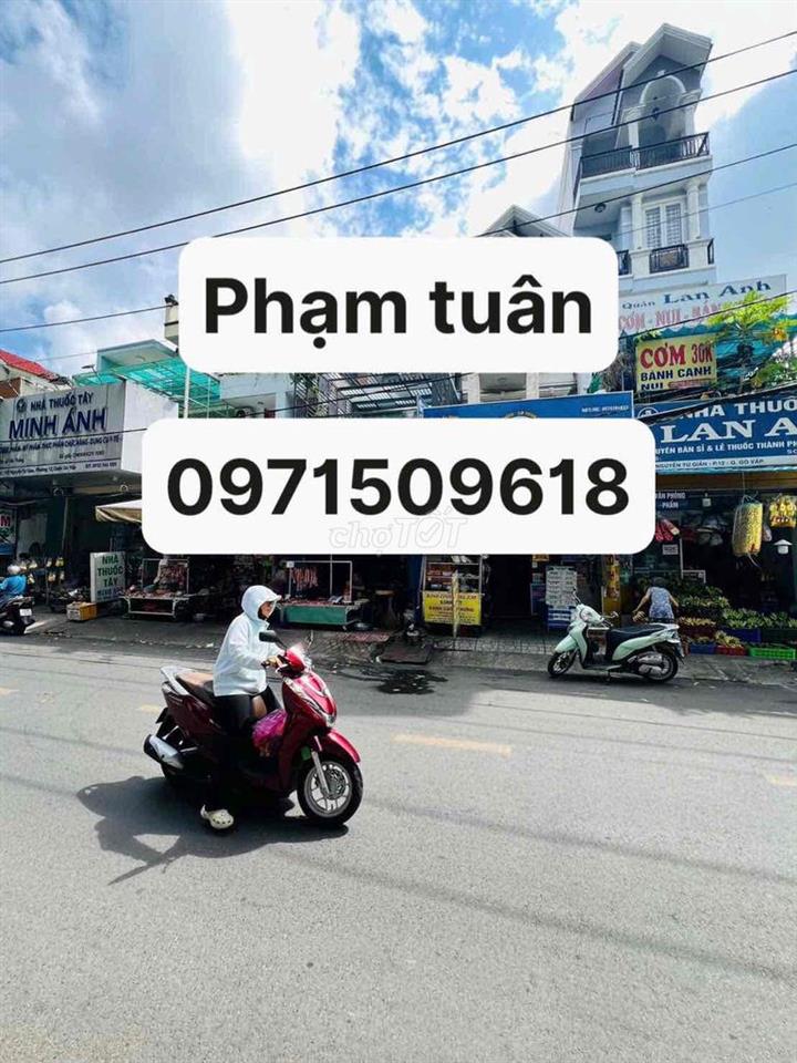 GẤP BÁN MẶT TIỀN NGUYỄN TƯ GIẢN NGAY CHỢ PHẠM VĂN BẠCH GÒ VẤP