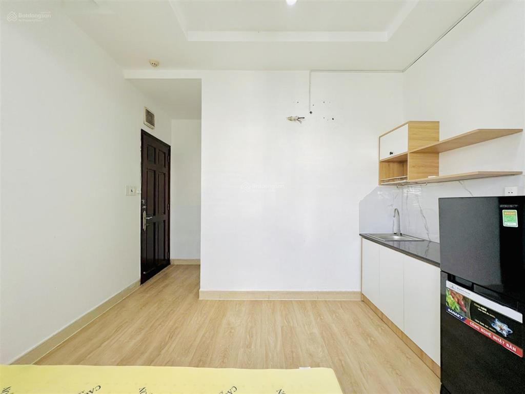 Căn hộ studio 1pn cửa sổ full nội thất cv làng hoa