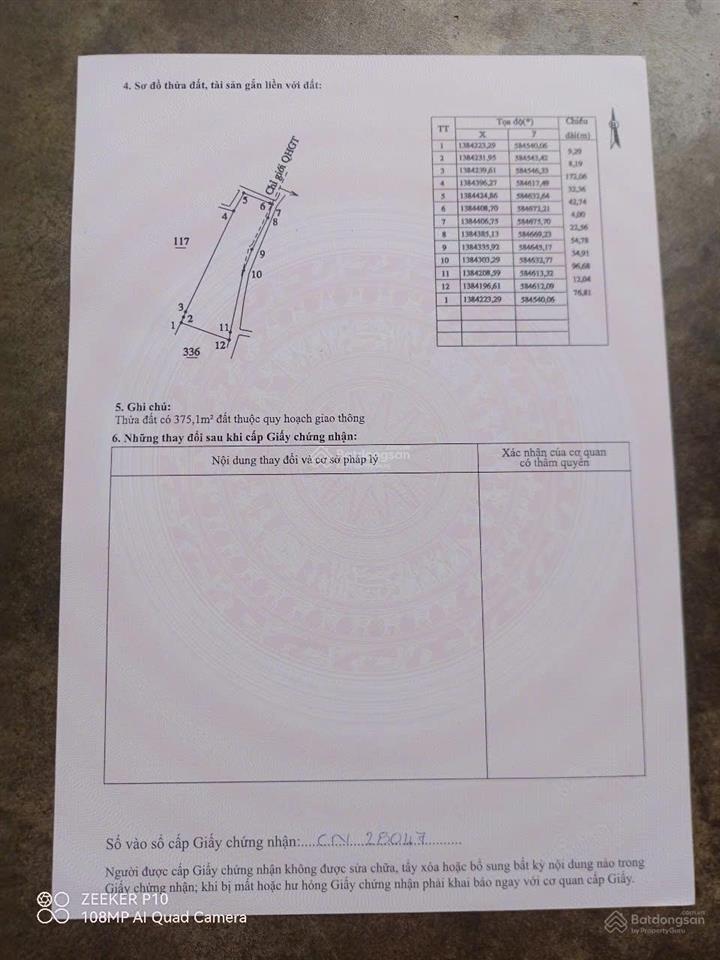 Bán đất thôn tân mỹ, xã tân định gần ngay đường dt8  dt 12.661m2