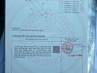 Đẩy nhanh 2 lô thổ cư liền kề tổng diện tích 2.000 m2 xã tây ninh hòa, khánh hòa