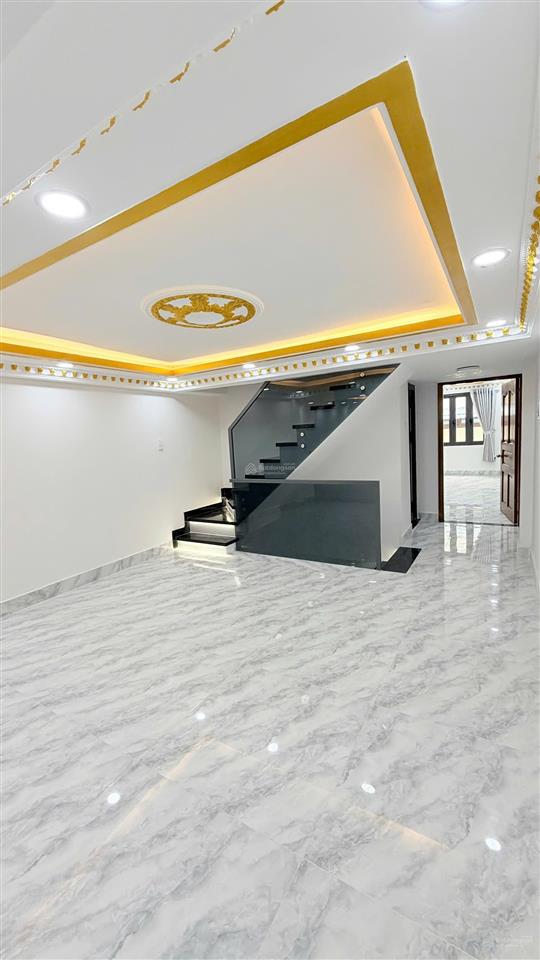 Bán nhà mới vào ở ngay mặt tiền nội bô cư xá phú lâm a, bình phú, hcm