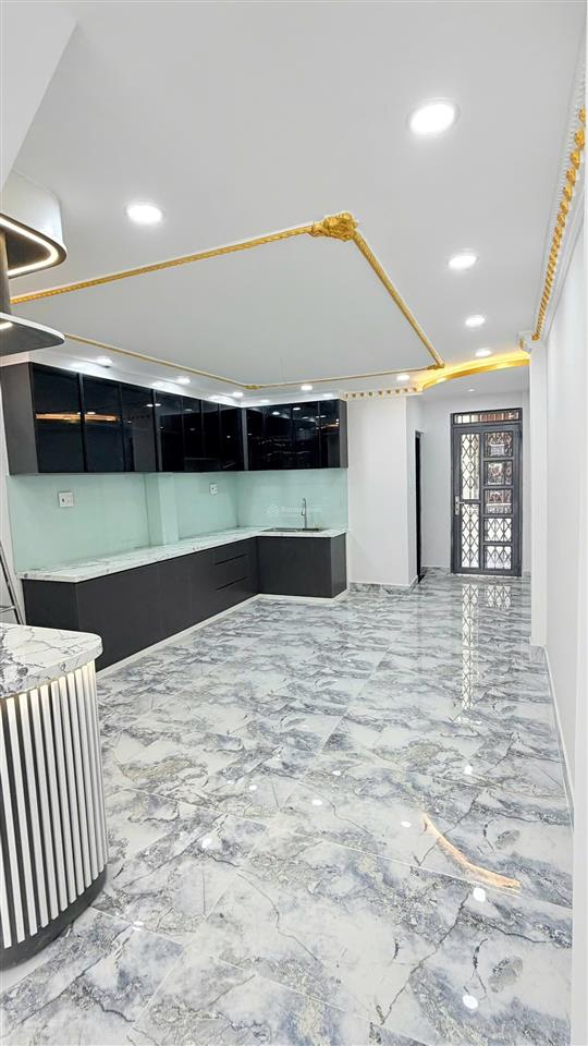 Bán nhà mới vào ở ngay mặt tiền nội bô cư xá phú lâm a, bình phú, hcm