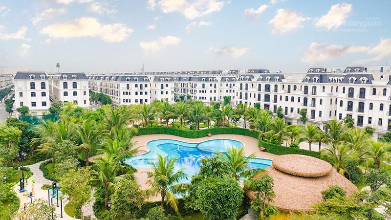 Bán nhanh lk shop xây 5 tầng, 240m2 sàn tại sao biển vh ocean park 2 gần vincom sẵn sổ, giá 8tỷ550