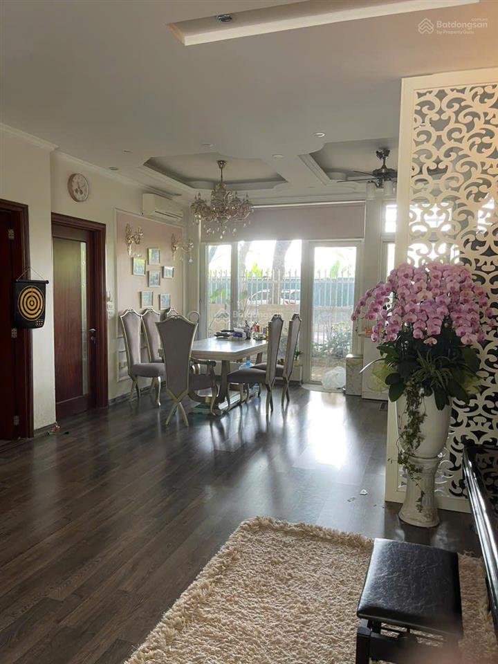 Bán siêu biệt thự palm garden, kđt việt hưng 155m2, 4 tầng, mặt tiền 8m, 46 tỷ, tặng nội thất