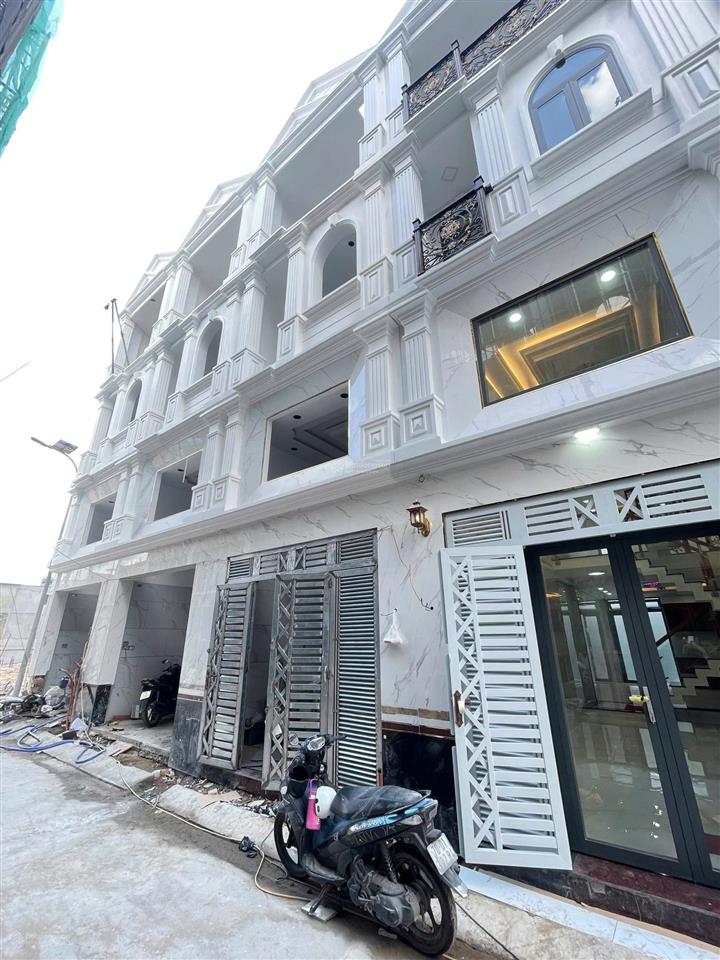 Bán nhà phố liền kề gần quận 6, chiết khấu lên đến 4.5%/ căn 52m2, xây 3.5 lầu. sổ hồng từng lô